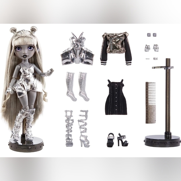 Rainbow High Shadow Luna Madison Doll - Picture 8 of 8